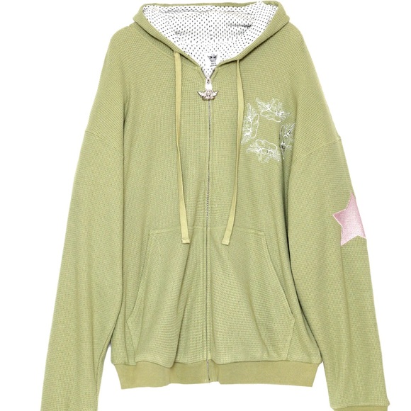 Boys Lie Sweaters - Boys Lie- Don’t Say it Darling Zip Up Hoodie